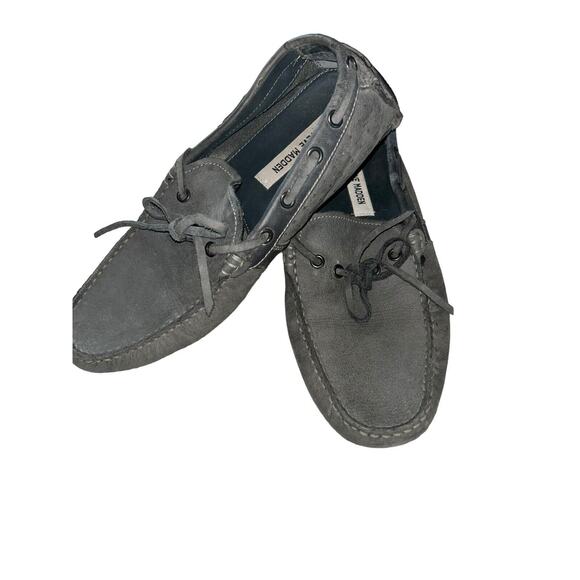 Steve Madden Driving Moccasins ~ Dark‎ Gray ~ Men's Size 9.5 - Picture 1 of 11